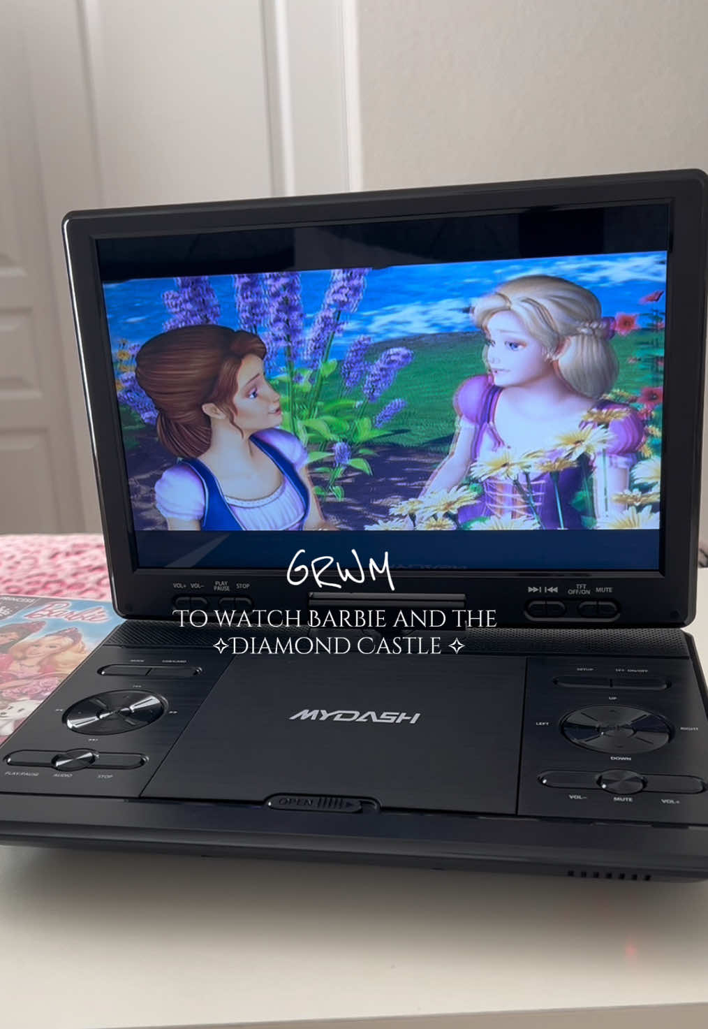 Watch Barbie and the diamond castle with me 🏰 🎀….. like for pt2 💞 ….|#BarbieMovie #barbie #barbieandthediamondcastle #foryoupage #nostalgia 