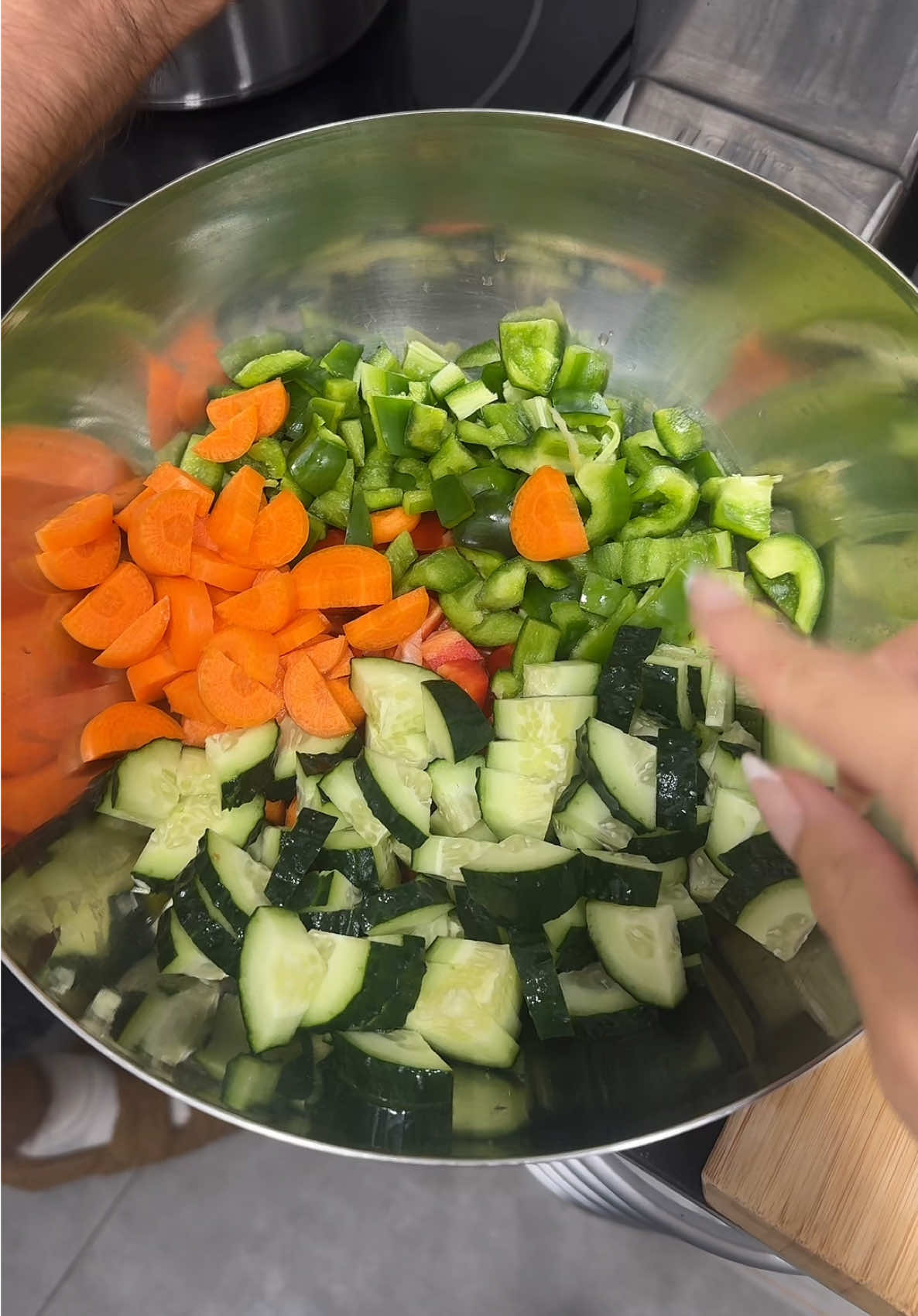 Terrible video. Delicious dinner.