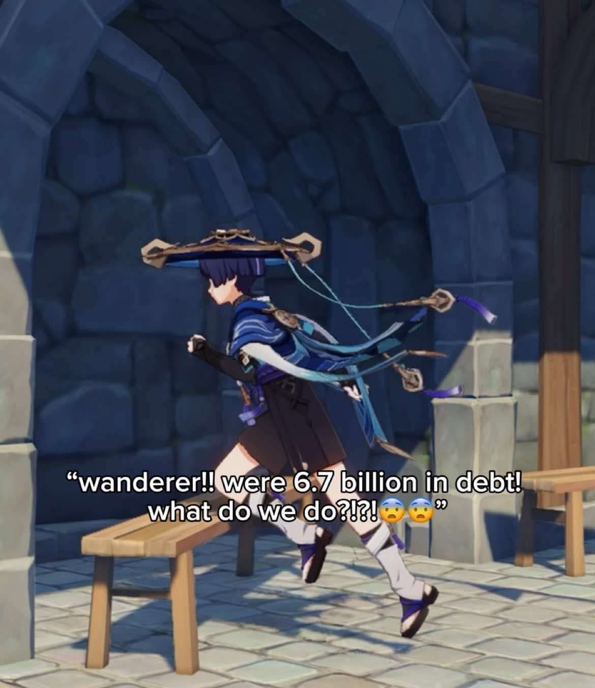 THIS IS SO TUFFFF😂🤣✌️🔥 #fyp #GenshinImpact #wanderer #scaramouche #genshin #genshinimpactfyp #wanderergenshinimpact #scaramouchegenshinimpact #tuff #nonchalant #foryourpage #foryoupage #fypage #fy #fyp #genshin 