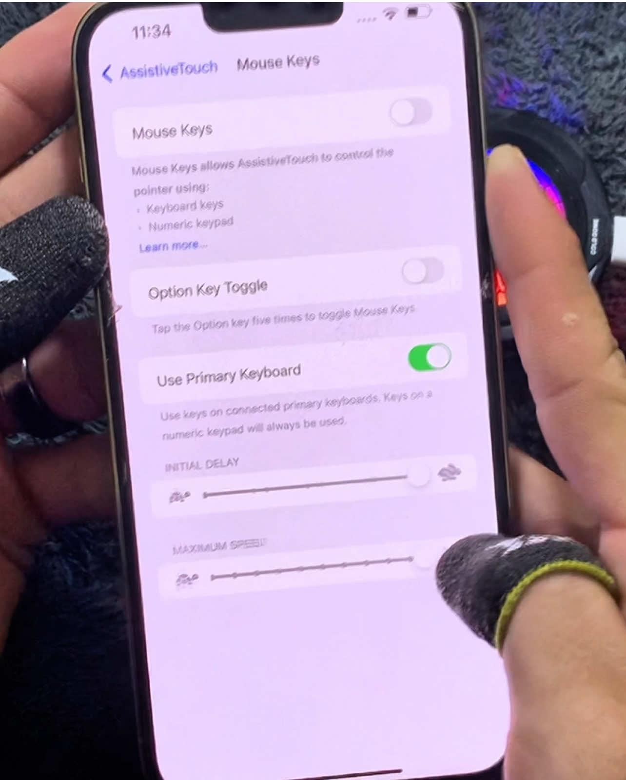 iPhone 13 Pro Max 📲 Full Setting ⚙️ Sensitivity Setting 😮‍💨 cooling 🥶 #vitamin #foryoupagе #iphone13promax #garenafreefire #setting 