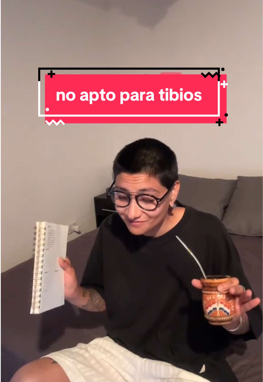 no apto para tibios 😂 #texto #frases #textos #matecito 