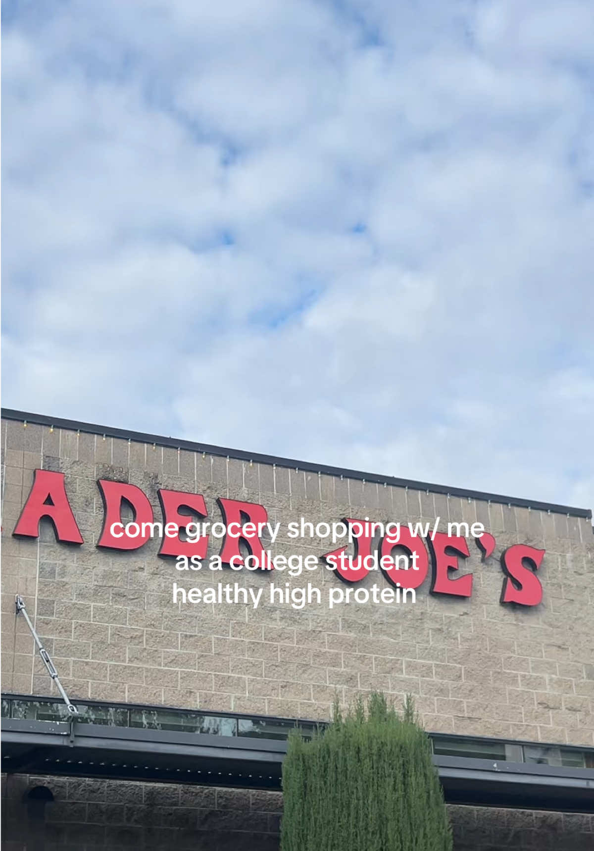 trader joe’s high protein inspo!! under $60!! #traderjoes #groceryshopping #highprotein #wholefoods #gymdiet 