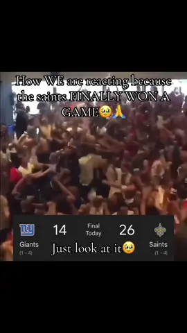 @New Orleans Saints we finally won🤑 #saints #saintsfootball #fyp #viral #neworleans 