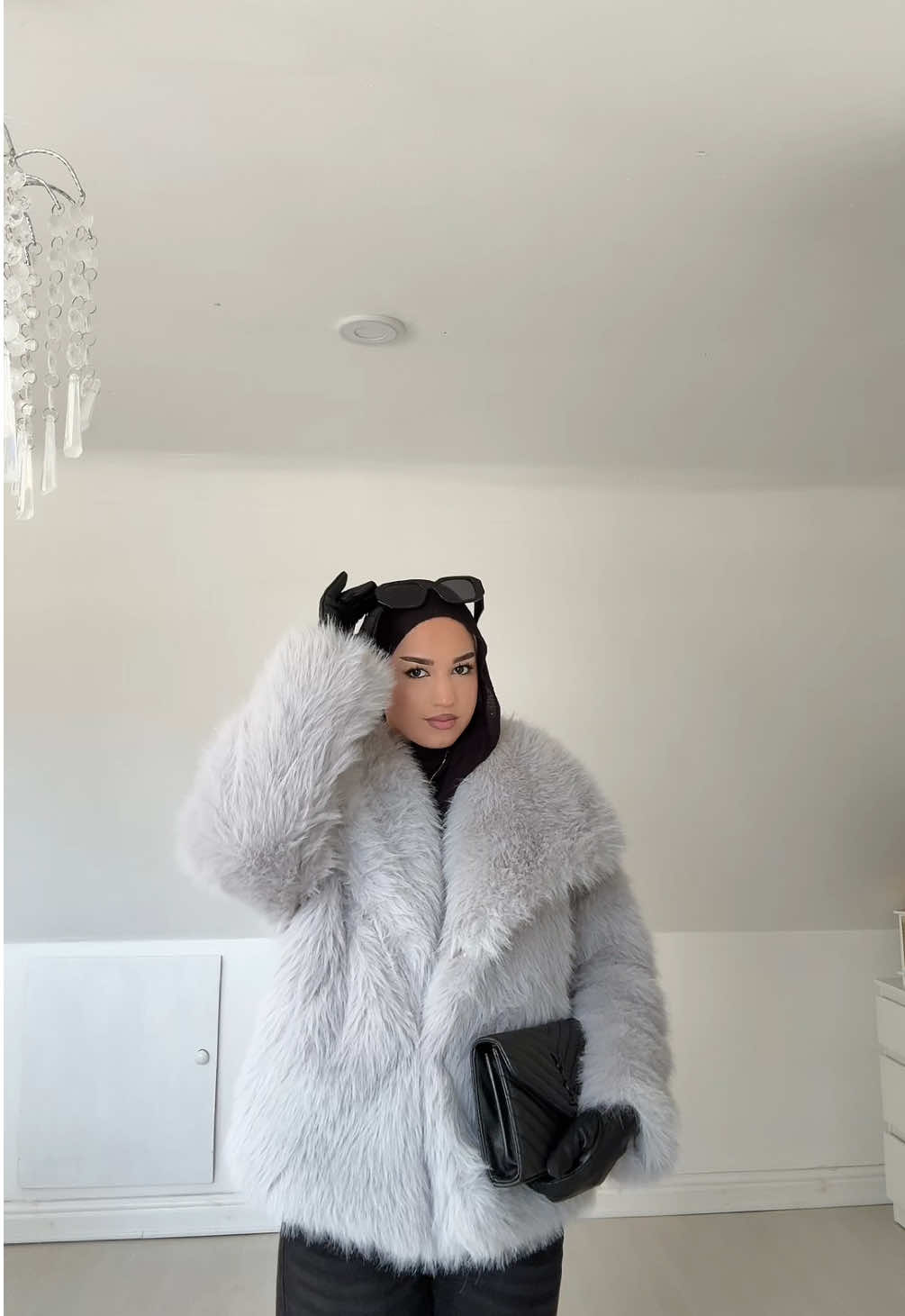 i <3 fur coats #fyp #foryou #pourtoi #afghan #ootdhijab 