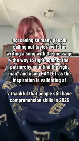 sincerely, a girl and her english degree 💕 #taylorswift #thelifeofashowgirl #erynnoterin 
