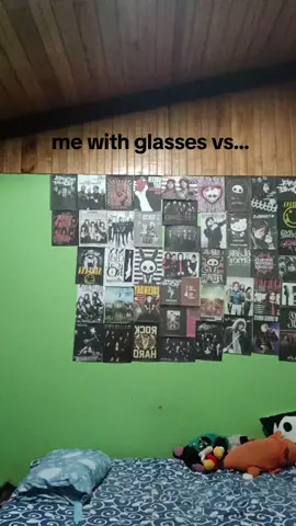 with glasses and without glasses #emo #emoboy #emokid #emofyp 