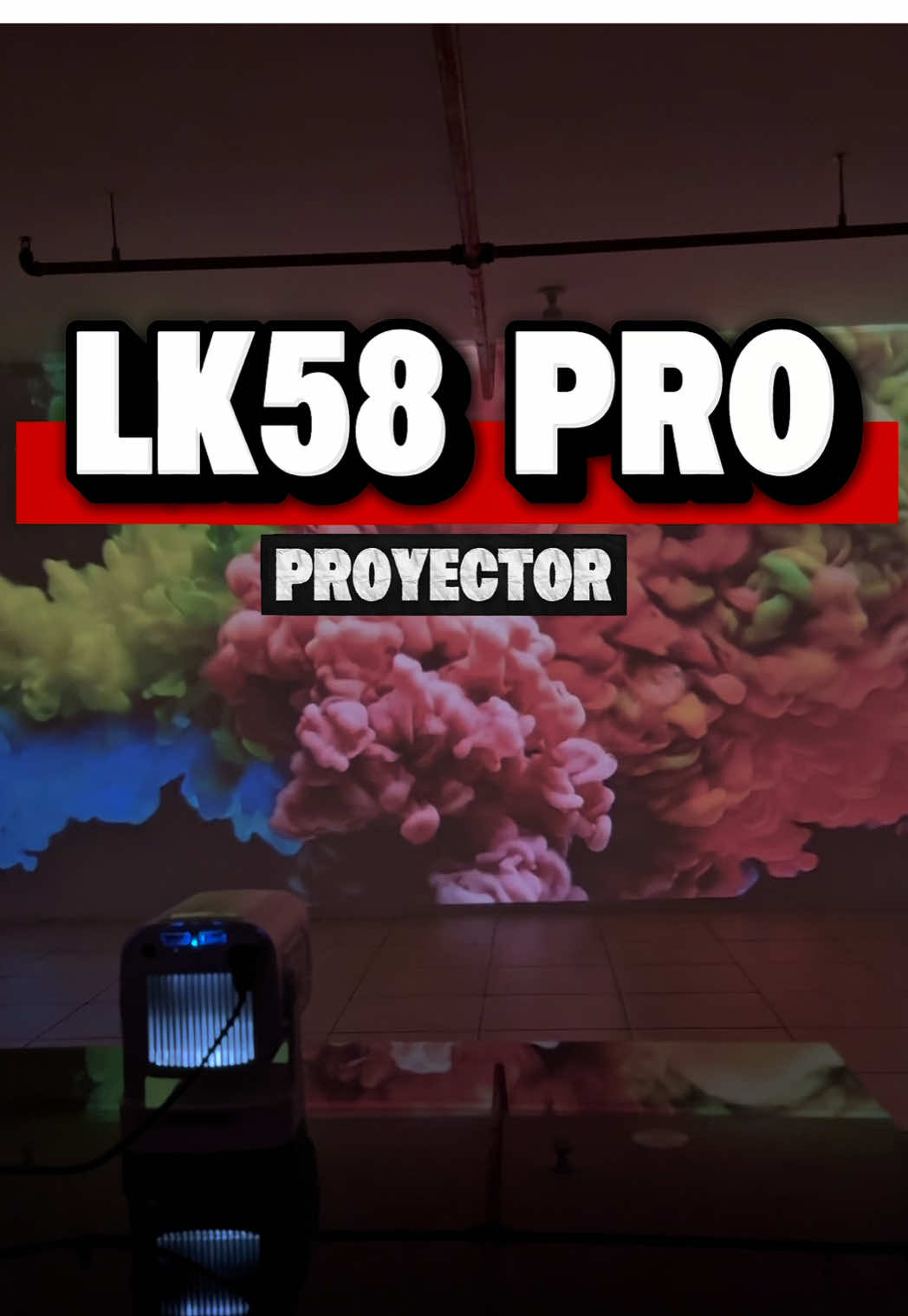 Transforma cualquier momento en una experiencia mágica de CINE en casa 🍿🎬 con el nuevo PROYECTOR LK58 Pro 📺 #navidad #regalos #tv #centrodelima #projector 