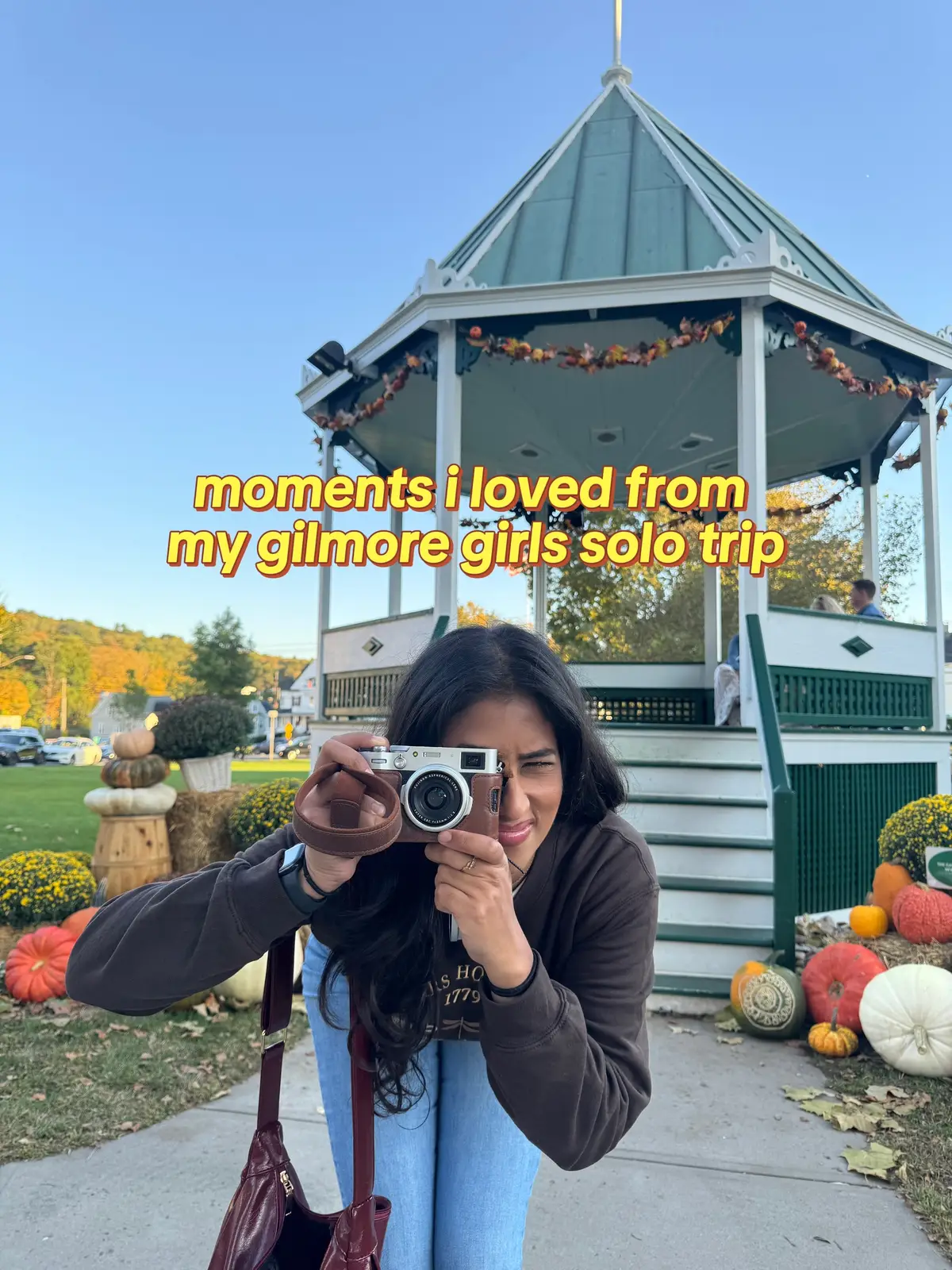 washington depot was a dreamy trip 🥹✨ #fyp #gilmoregirls #solotravel #fall 