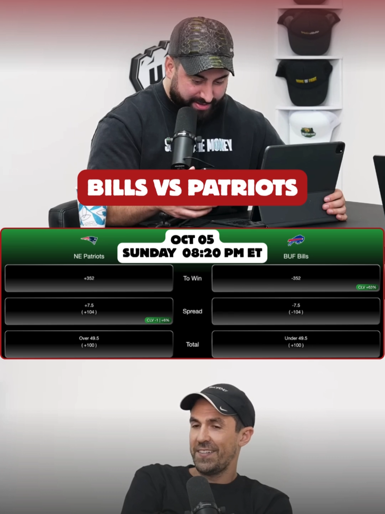 Bills vs. Patriots 🏈 “Backdoor cover written all over this one…” 👀 #Patriots #Bills #NFL