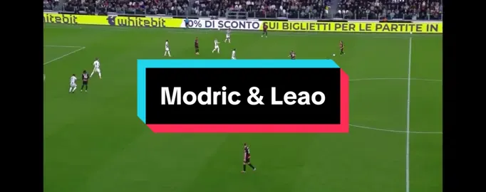Bellissimo passaggio di Modric per Leao che si mangia il gol #modricmilan #modricjuventus #modricleao #juventusmilan