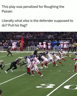 Should have laid him down a pillow first #NFL #Giants #Saints #Football #Refs 