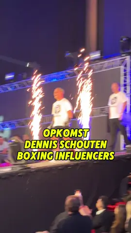 Opkomst Dennis Schouten bij Boxing Influencers #boxinginfluencers #dennisschouten #robgoossens 