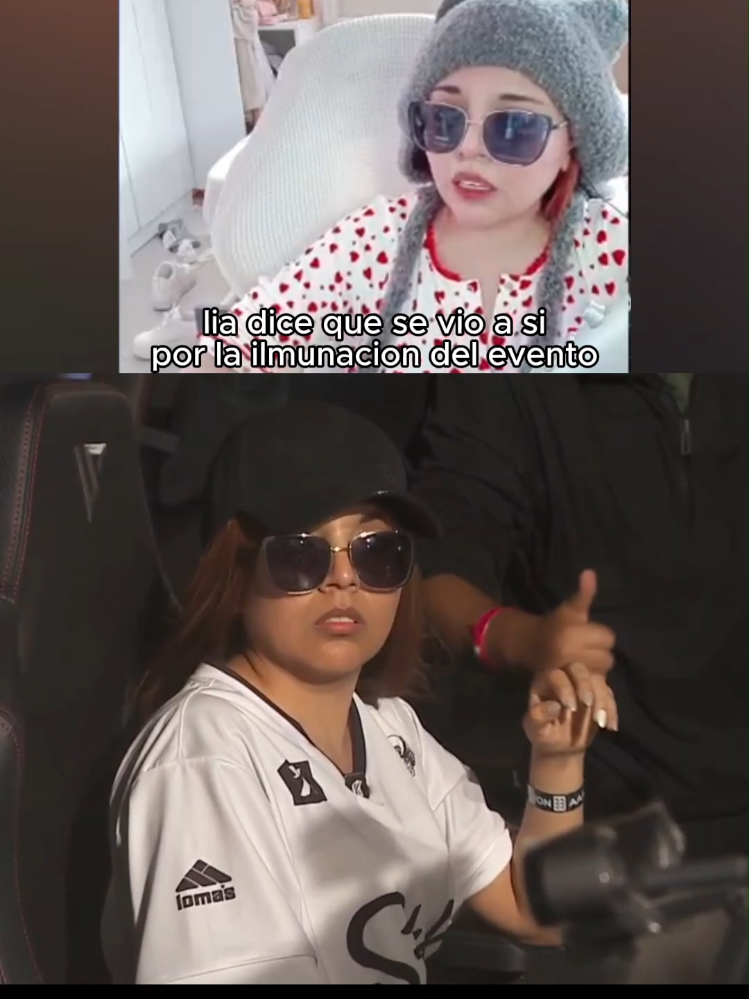 lia decepcionada de la gente #bebaarmyoficial #bebaarmyisblack #sideralchocolatada #neutroshorty #sandraskinsclips  #elpadredomingo #smashdota #sideraldota #dota2memes #dotaperu #liabiscotti #sandraskins #dota2  #nissaxter #elzein