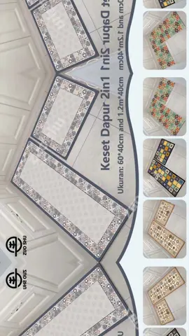 ZuoShu - Keset Dapur 2in1 40x60 dan 40x120 Keset kaki teras keset lantai kamar tidur....Dapatkan di Shopee sekarang! https://s.shopee.co.id/20mboOsxcG atau klik link yang ada di bio untuk pemesanan....