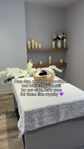 Celebrating the grand opening of @Tails Farewell , a beautiful space built on compassion and love for the pets who’ve given us everything. 🫀 At KRWN, we believe in giving them the best care now… so every goodbye can wait a little longer🐾👑💜