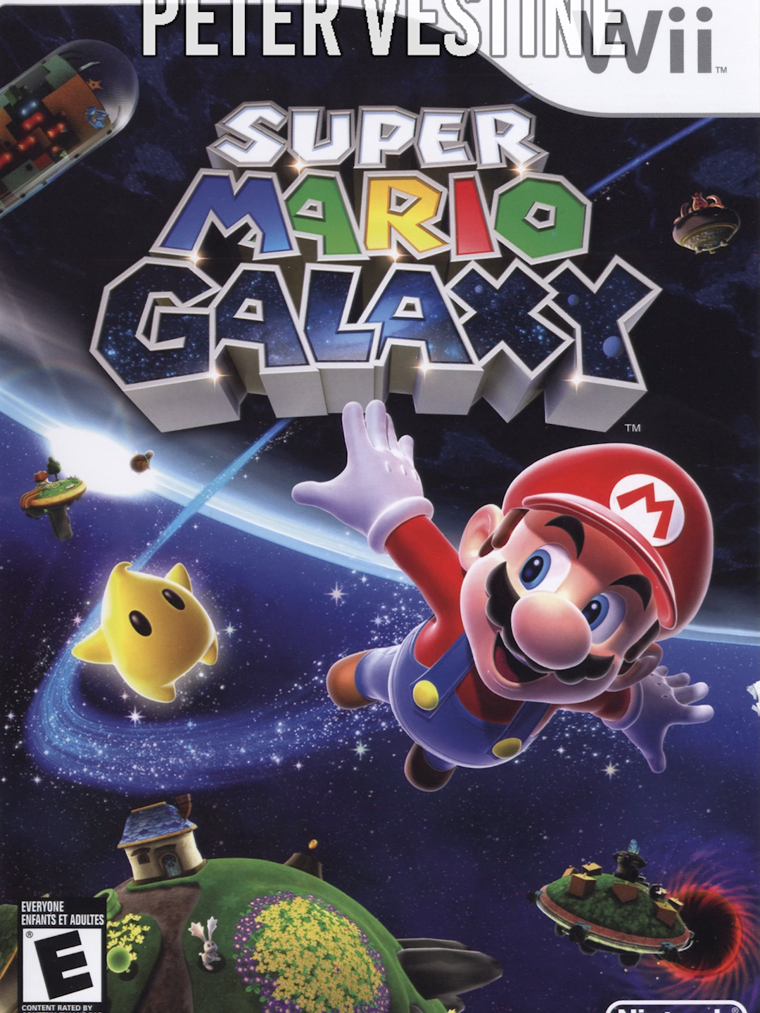 Mario Galaxy's weird message #supermario #gaming #trivia