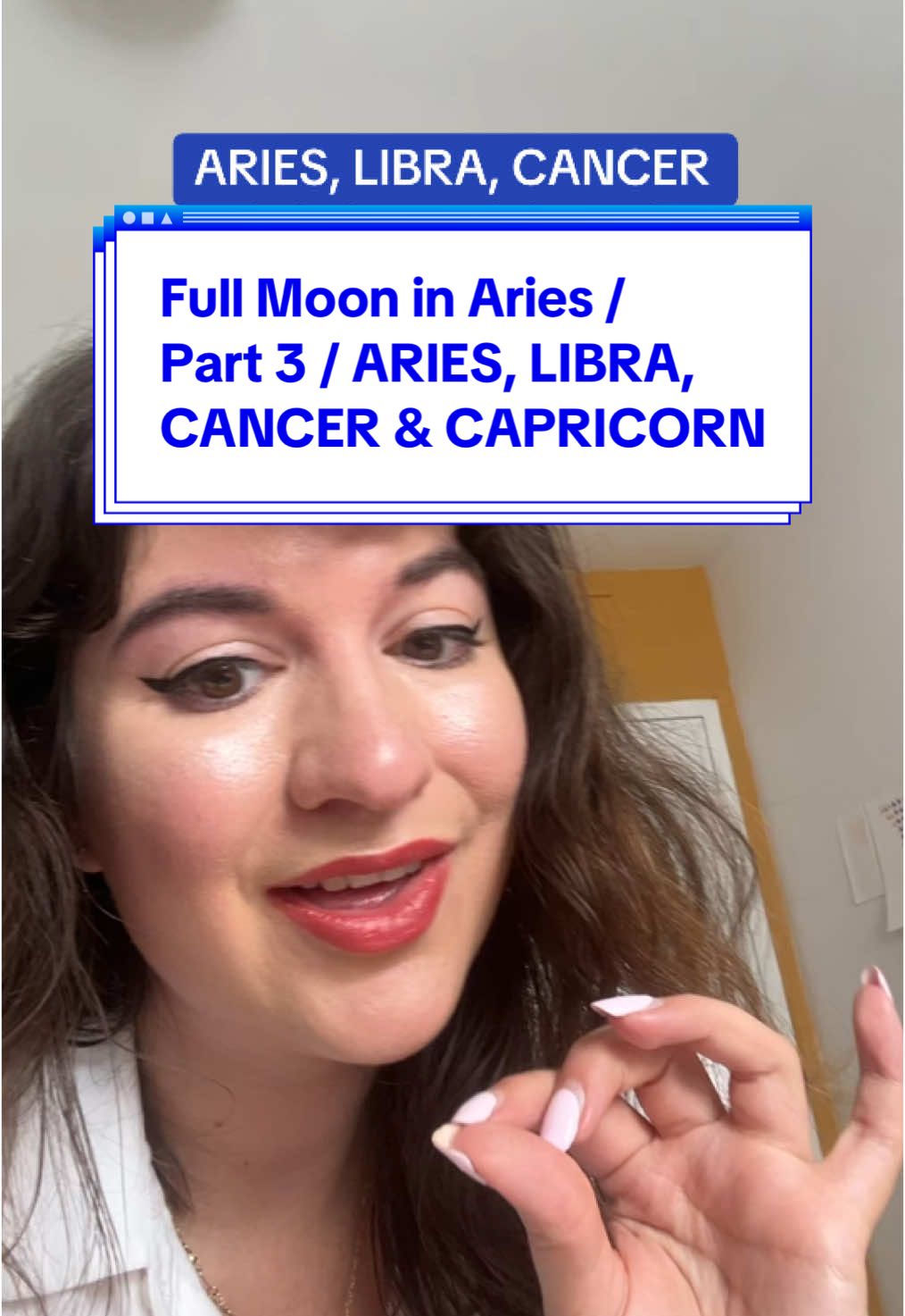 Part 3 of 3 / WHAT’S YOUR BIG 3 & WHAT’S BEEN HAPPENING FOR YOU? 👀⬇️ Want to manifest for this Full Moon in Aries? 🔥 Join the Moon Sign Community on TUESDAY, OCTOBER 7TH AT 7PM EST for a powerful Full Moon manifestation ritual! 🌝 Replays are available if you can’t make it live! 💗  Join the waitlist in my link in bio 💌 Follow @Nadja 💖🌴Freedom & Self-Love & @Sophie | Money Coach to be the first to know about our special money x astrology collab! 🤩🤩🤩 #astrologersoftiktok #astrologyvibes #manifest #fullmoon 