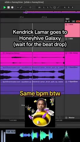 Anyone else think the big bee kinda 👀 #kendricklamar #gnx #dj #mashup #nintendo 