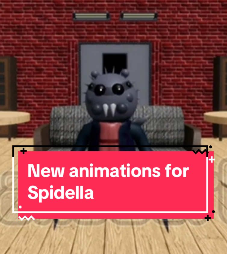 Showcasing the new animations for Spidella (Roblox Piggy)          #roblox #robloxpiggy #showcase #animation 