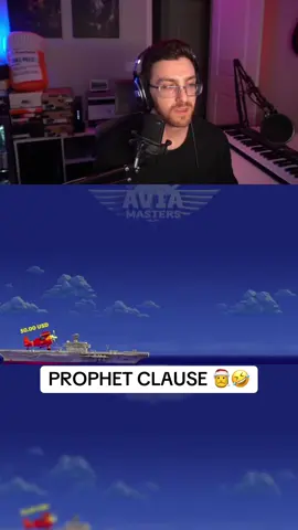 PROPHET CLAUSE 🎅🤣 #christmas #santa #streamer #kick 