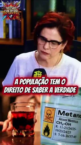 A população tem o direito de saber a verdade sobre o Metanol. Créditos: Tubarão da Bolsa #crime #brasil #fatosreais #bebida #metanol 