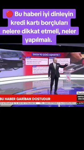 🔴 Bu haberi iyi dinleyin kredi kartı borçluları nelere dikkat etmeli, neler yapılmalı. #keşfet #borç #vatandaş #kredi #kart Kaynak Halk TV 05.10.2025 Pazar 