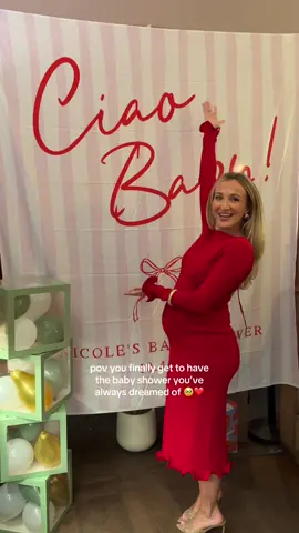 I’m on cloud 9 🤍 #babyshower 