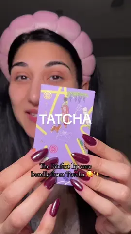 A winter essential for your lips ✨🥰 @Tatcha US #tatcha #holidaybundle #tiktokshopfalldealsforyou #tiktokshopcreatorpicks #ttsbeautybesties 