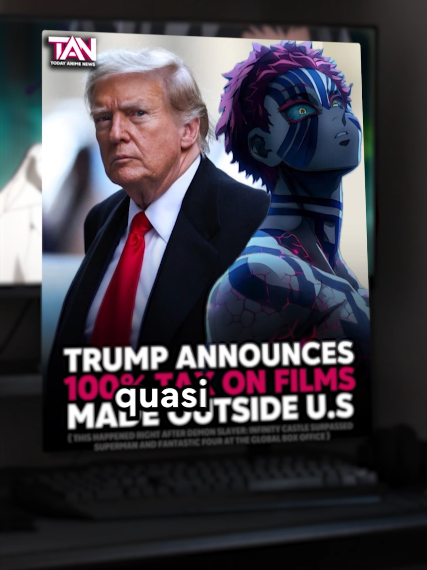 Trump e DEMON SLAYER #demonslayer #trump