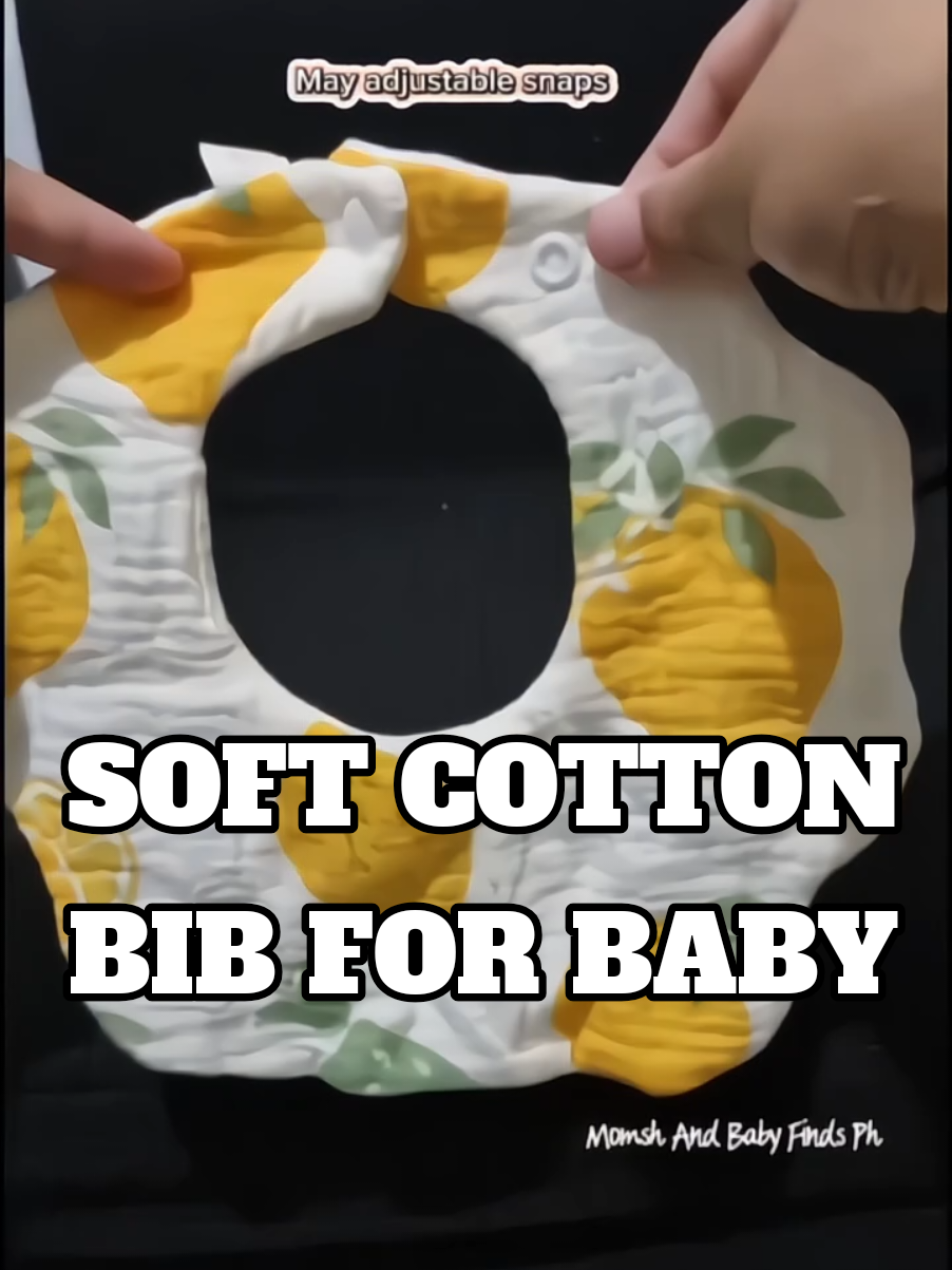 Struggle kaba sa dahil laging basa si baby sa laway, dighay o lungad? Bagay na bagay tong muslin cotton bib para kay baby. #bib  #cottonbib #babybib #muslinbib #bibs 