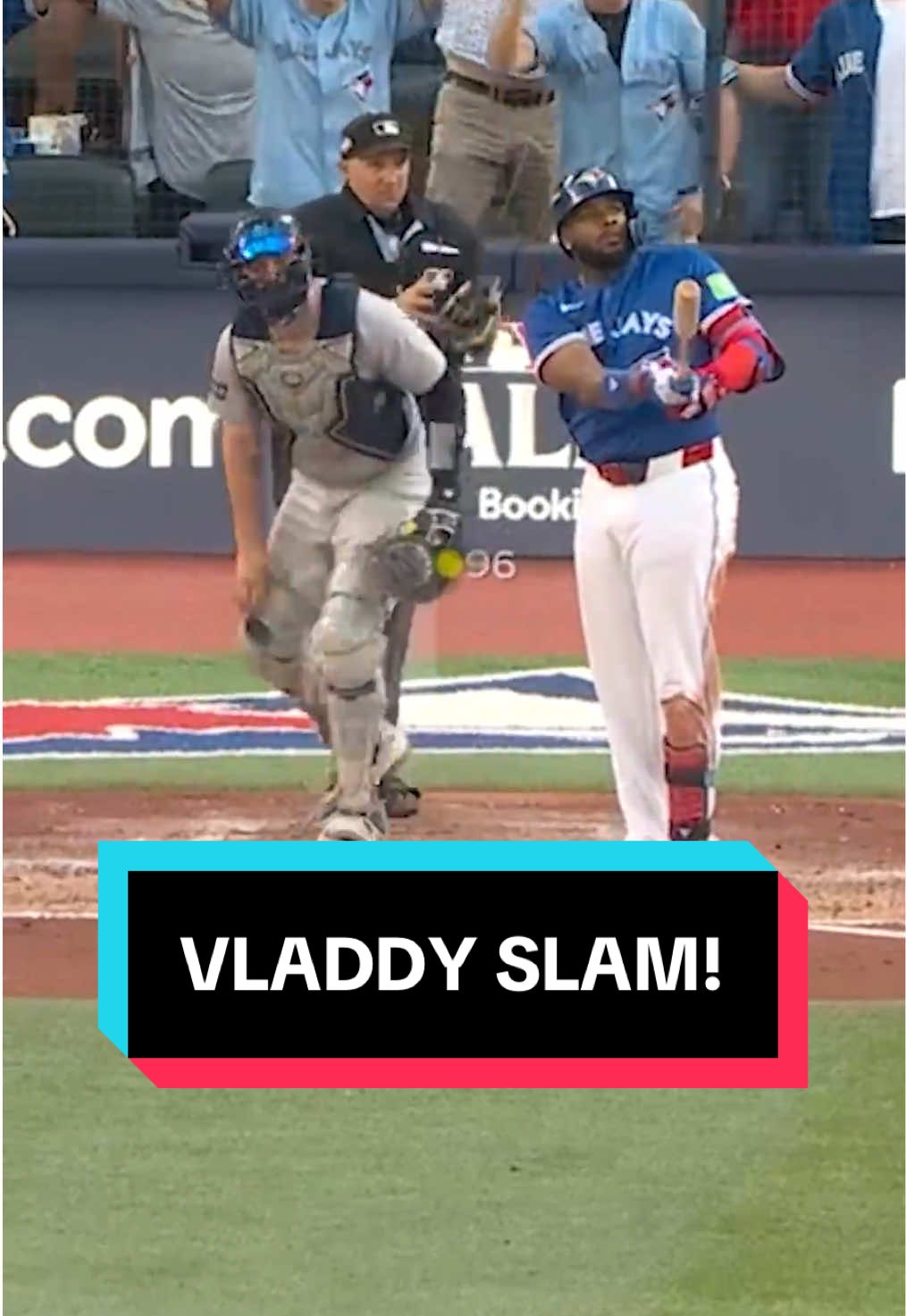 The first #Postseason grand slam in Blue Jays franchise history! #ALDS #MLB #bluejays #baseball 