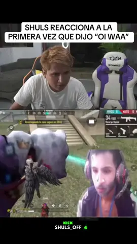 Shuls reacciona a su pasado💀. #shuls #kickclips #streamer #freefire #freefiree 