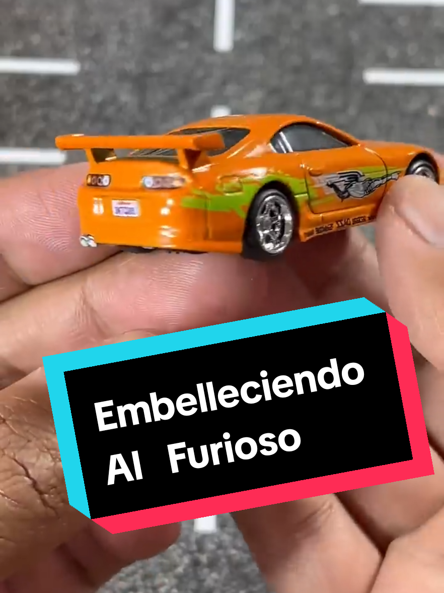 Nuestro amigo muestra como le da un toque especial al furioso. #escala #hotwheels #custom #fernandoaustria #viral 