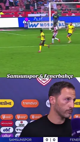 Samsunspor Fenerbahçe maçı sonrası teknik direktör açıklamaları #samsunspor #fenerbahçe #tedesco #tomas #hakem 