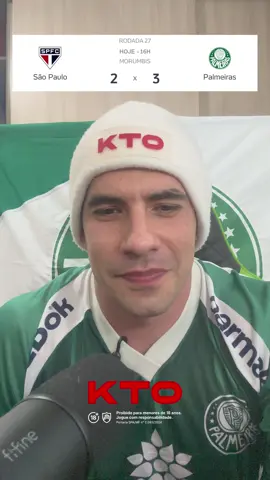 O Palmeiras é o time mais cascudo do país! Que orgulho absoluto de um time que nunca sai derrotado mesmo quando está perdendo. . Com relação à arbitragem, não vou fugir do assunto. Esse país, nesse quesito, está uma verdadeira zona e precisa mudar. . #palmeiras #sãopaulo #brasileirão