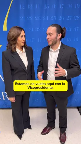 Mi conversación con Kamala Harris ayer ❤️ No cabe duda que con ella estaríamos mejor 🙏