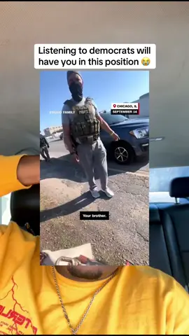 The frustration in the ICE agent 😂 #ice #democrat #republican #fyp 