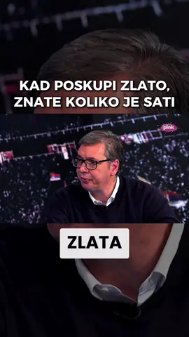 “Kupio sam 10 grama, sad to vredi 1200€” #vucic #zlato #fyp #predsednik 