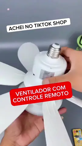 Esse Ventilador de Teto com 6 folhas e muito útil está disponível aqui no Tiktok Shop. Já conhecia??? #ventilador #arcondicionado 