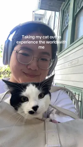 She’s my bestest friend in the entire world 😌💕 #catsoftiktok #catlover #cute