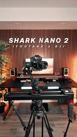 I would buy this slider twice 🎥 Turn your slider into a multi-axis slider from @ifootagegear Shark Slider Nano 2 in collaboration with @djiglobal . . #cameraslider #ifootage #djirs4 #sharknano2 #contentcreation 