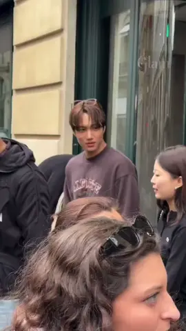 KAI in Paris after Lacoste show🤎🥰 #kai #카이 #kimjongin #KAIxLacoste #pfw 