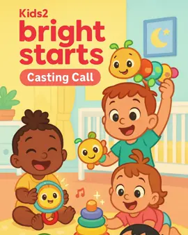 👶 Kids2 Packaging Shoot Casting Call for Babies 🍼✨ Casting Now! Kids2 is searching for adorable babies for an upcoming packaging photo shoot! This is a fun opportunity for your little one to shine in baby product campaigns. 👉 Apply today at projectcasting.com/job #Kids2Casting #BabyModelCasting #PhotoShootCasting #CastingCall