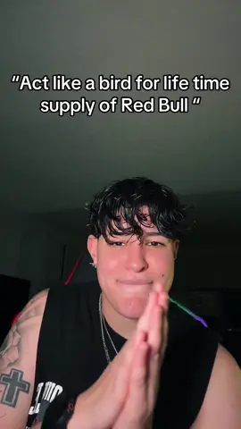 Say less ima chirp away for some Red Bull 💀 #bird #wlw 