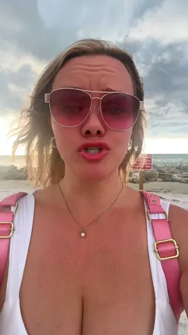 Outrunning the storm in Clearwater Beach Florida #florida #fyp #clearwater #clearwaterbeach #travel 