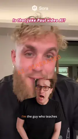 Gay Jake Paul videos are everywhere #sora #aivideo #chatgpt #openai #aisafety The AI videos of a gay Jake Paul have gone wildly viral, fooling a few, leaving many scared about the future. I’m answering your questions about the Jake Paul AI videos, why they exist, and how deepfakes can be made now that Sora 2 is out.