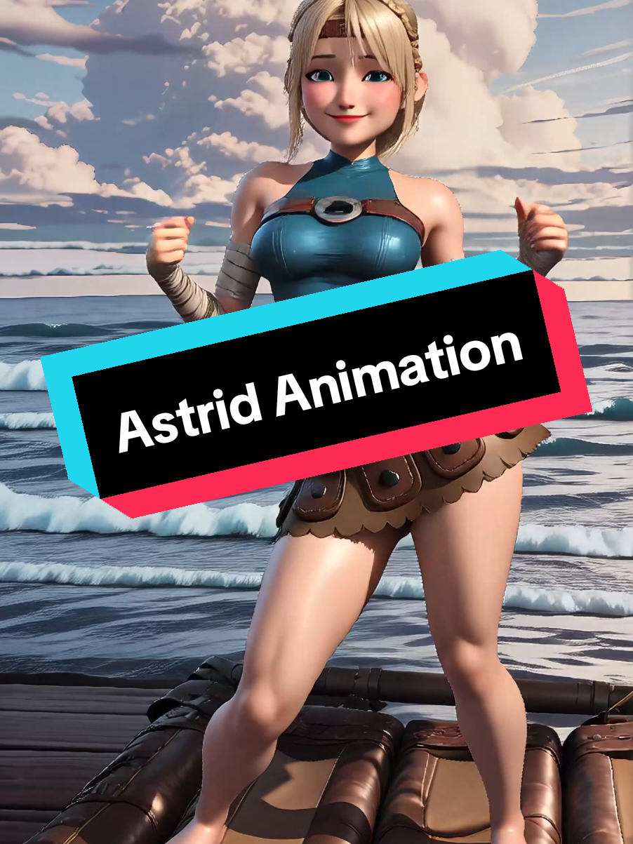Respuesta a @joooman98 Astrid Animation #astrid #httyd #howtotrainyourdragon #animation #edig OG by @vivi 