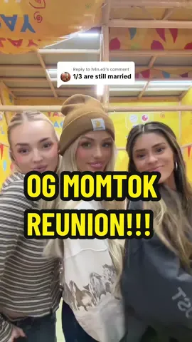 We got the OG Momtok Reunion… and their husbands/ex-husbands 👀 #momtok #taylorfrankiepaul #miranda #camille #greenscreen 