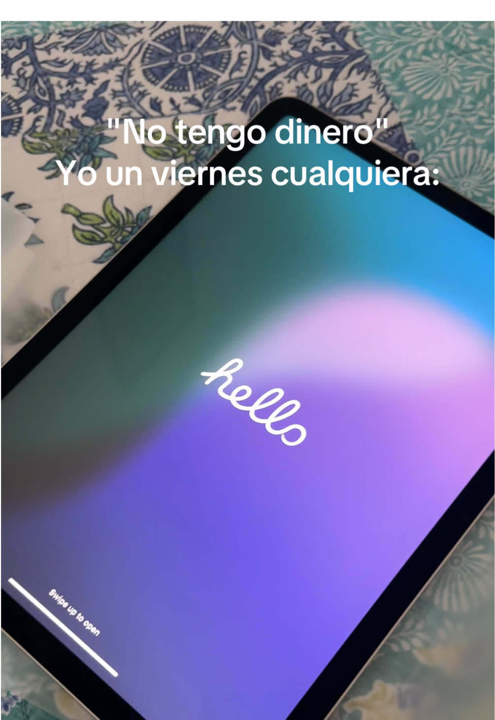 Por eso soy pobre jajajaja #ipad 