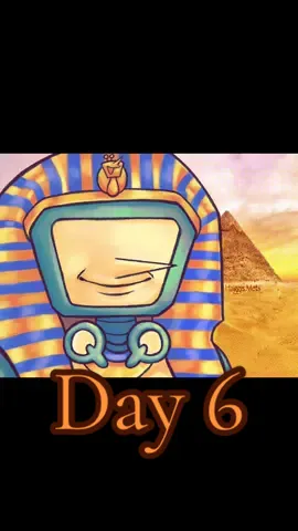 #TENNATOBER DAY 6 The Pharaohs curse Okay I’m back to writing in the descriptions. Did you know there’s no emoji’s related to Egypt besides the flag? Like I’m suprised there’s no ancient egyptian themed emojis at all, THERE’S NOT EVEN A PYRAMID EMOJI??! I looked it up and saw that there’s no evidence of a pyramid emoji ever existing, although some people online suggest it DID exist…? Anyways, I drew my sona as a little hieroglyph inspired by the appearance of Medjed. Bill Cipher got her ass. #deltarune #deltarunefanart #tenna #shitpost 